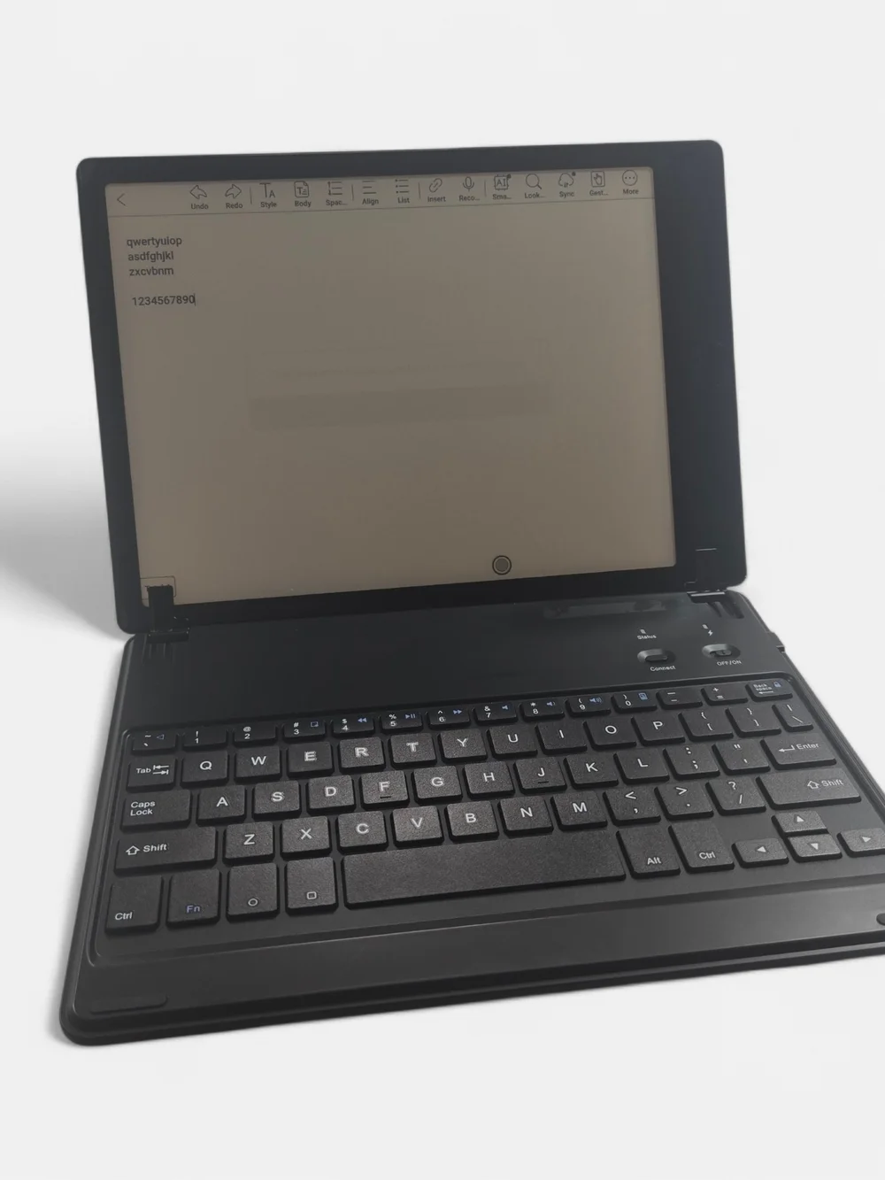 Boox Keyboard Half Folio Case Wireless Bluetooth Connectivity Onyx Boox Note